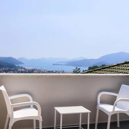 Peaceful Duplex With Splendid View & Shared Pool In Daire Göcek